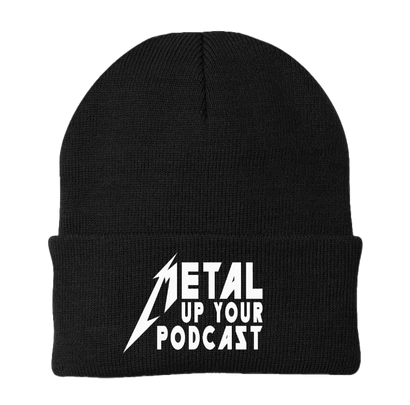 Metal Up Your Podcast OG Logo Beanie