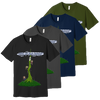 Metal Up Your Podcast Beanstalk Graphic on Black, Charcoal Gray, Navy or Army Green T-Shirt