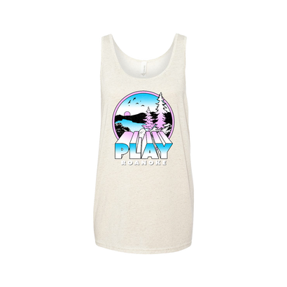 Carvins Cove Graphic Tank Top by Play Roanoke