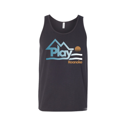 Play Roanoke Faded Logo Tank in Gray