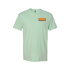 Play Roanoke Parks and Recs Hiker T-Shirt on Mint Green