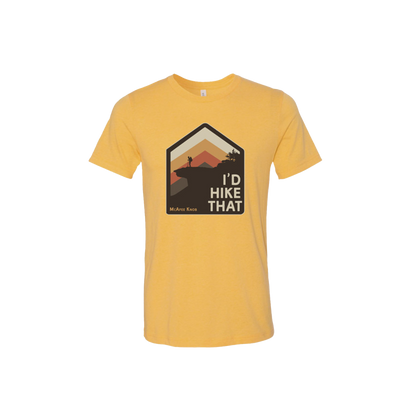 Yellow t-shirt with 