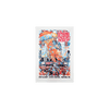 2024 Portland ME Poster featuring a vibrant artistic scene at the State Theater with floating jellyfish and bubbles in orange and blue tones, showcasing a whimsical crowd gathering below the iconic venue marquee, hand-signed by artist JT Lucchesi