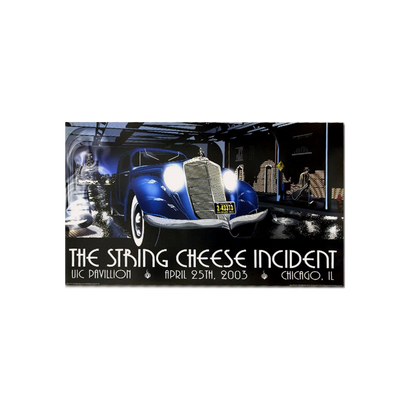 The String Cheese 2003 Chicago Huppmobile Poster