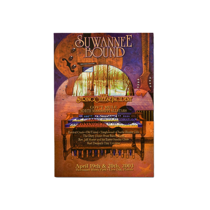 The String Cheese Incident 2003 Suwannee Poster