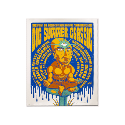 The String Cheese Incident 2005 BIG 3rd Eye Mansfield HAMPTON Poster