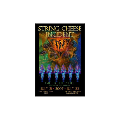 The String Cheese Incident 2007 Greek Theatre Poster