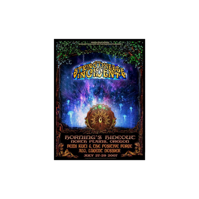 The String Cheese Incident 2007 Horning’s Hideout Poster