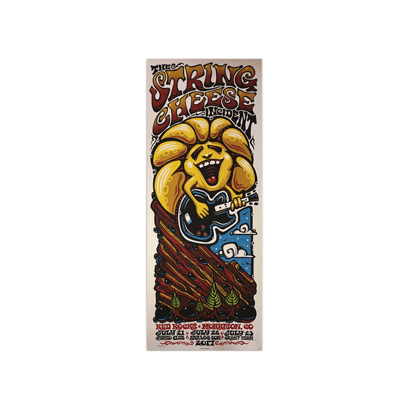 SCI 2017 Red Rocks Poster – Merch Shops by Press Press Merch