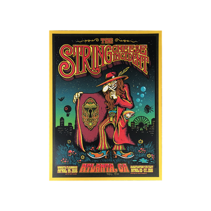 The String Cheese Incident 2018 Atlanta Poster