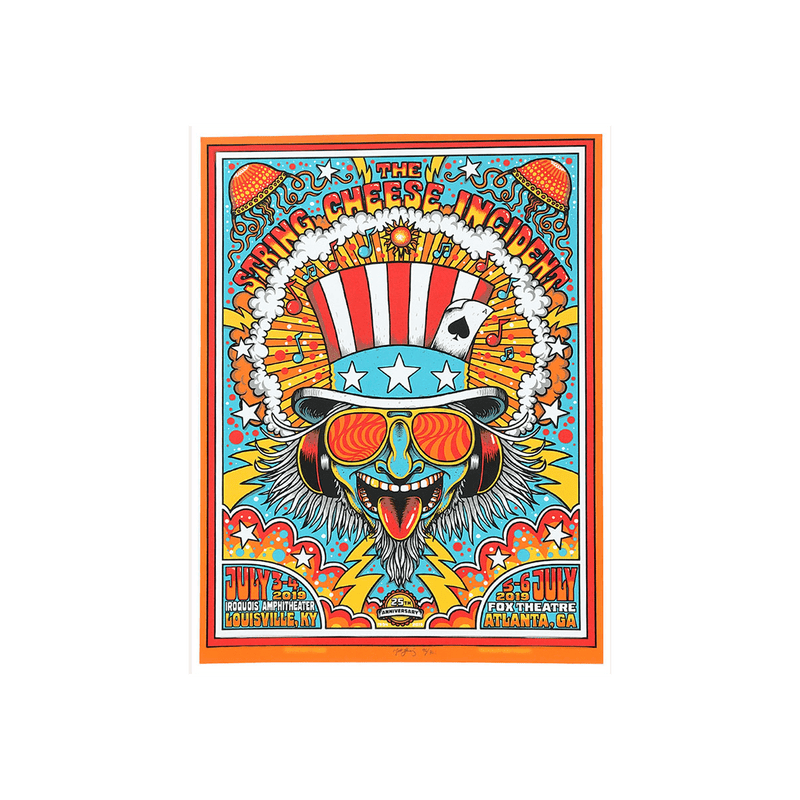 The String Cheese Incident 2019 Louisville/Atlanta Poster