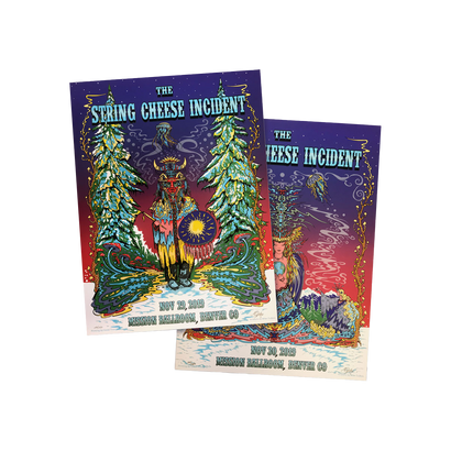 The String Cheese Incident 2019 Mission Ballroom - Poster Set