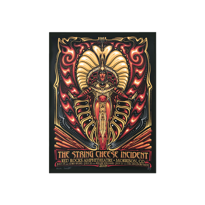 The String Cheese Incident 2019 Red Rocks Poster