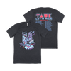 Tauk Let It Ride Tour T-Shrit front and back