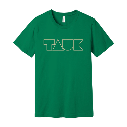 Tauk Green Block Logo T-Shirt