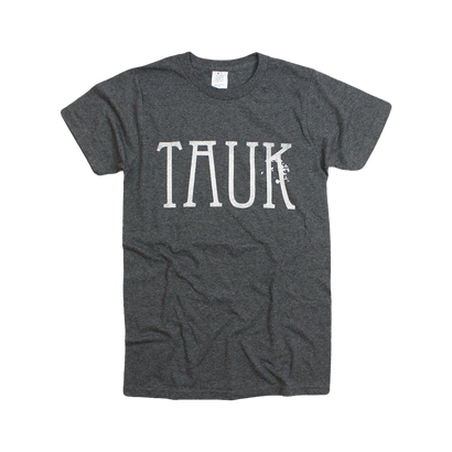 Tauk Logo T-Shirt in Gray