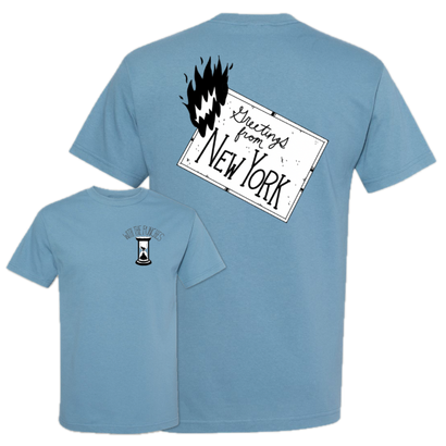 Light blue t-shirt with 